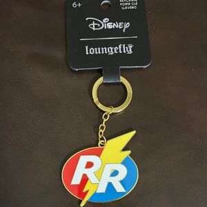NWT Disney Loungefly Red, Blue & Yellow Rescue Rangers Keyring